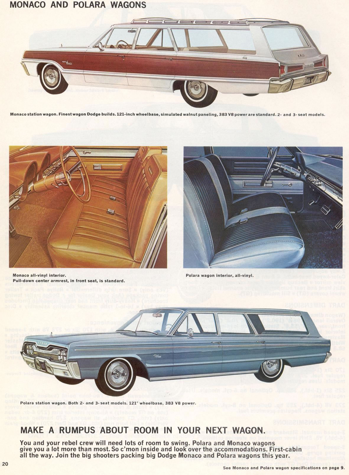 1966 Dodge Brochure Page 12